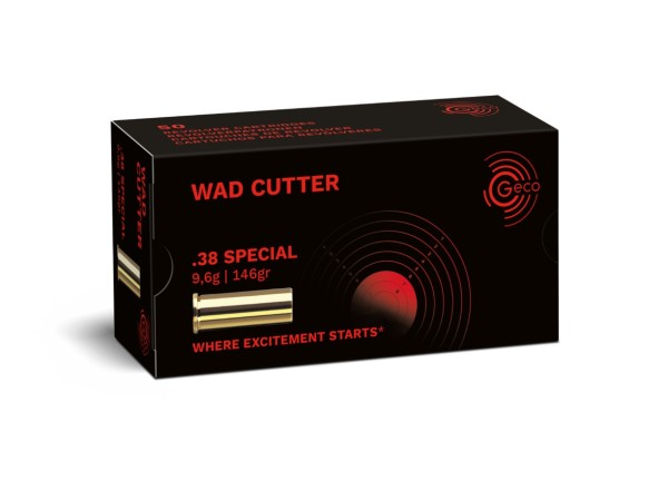 Geco Wadcutter .38 Spezial