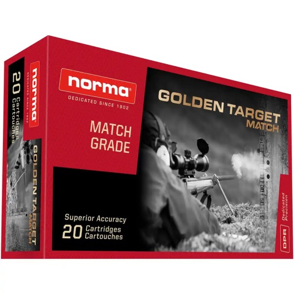 Norma .338 Lap.Mag. 250grs. Golden Target